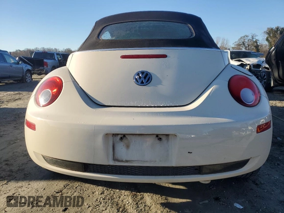 2007 Volkswagen Beetle with VIN 3VWRF31Y57M420319, listed as a Copart auction lot 81835114 with 146,268 mi miles and Salvage title. Bid and sale history available at DreamBid. Image 6.