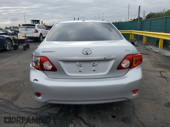 2010 Toyota Corolla with VIN 1NXBU4EE0AZ211178, listed as a Copart auction lot 59043055 with 182,374 mi miles and Salvage title. Bid and sale history available at DreamBid. Image 6.