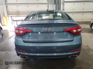 2015 Hyundai Sonata Sport with VIN 5NPE34AF7FH047528, listed as a Copart auction lot 54252645 with 58,703 mi miles and Salvage title. Bid and sale history available at DreamBid. Image 6.