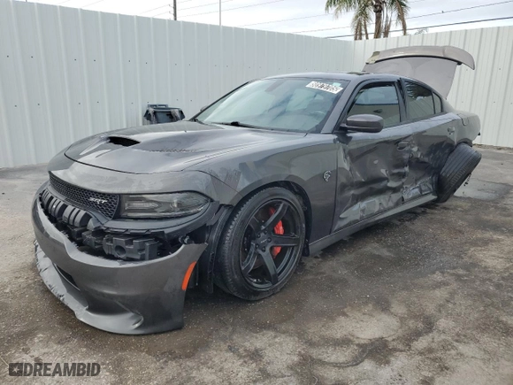2017 Dodge Charger SRT Hellcat with VIN 2C3CDXL96HH649057, listed as a Copart auction lot 88979705 with 68,164 mi miles and Clean Title. Bid and sale history available at carsss.com. Image 1.