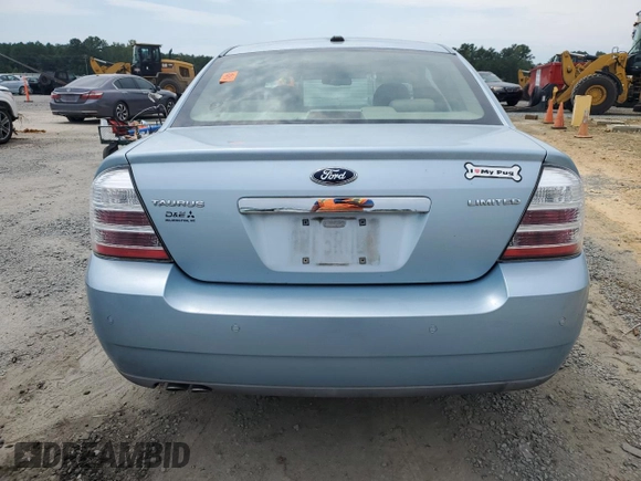 2009 Ford Taurus Limited with VIN 1FAHP25W49G116657, listed as a Copart auction lot 66898084 with 91,209 mi miles and Salvage Title. Bid and sale history available at carsss.com. Image 6.