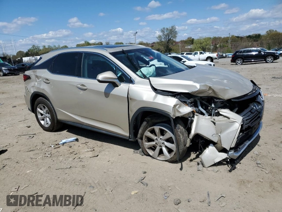 2016 Lexus RX 350 F Sport with VIN 2T2BZMCA3GC022760, listed as a Copart auction lot 53200285 with 83,899 mi miles and Salvage Title. Bid and sale history available at carsss.com. Image 4.
