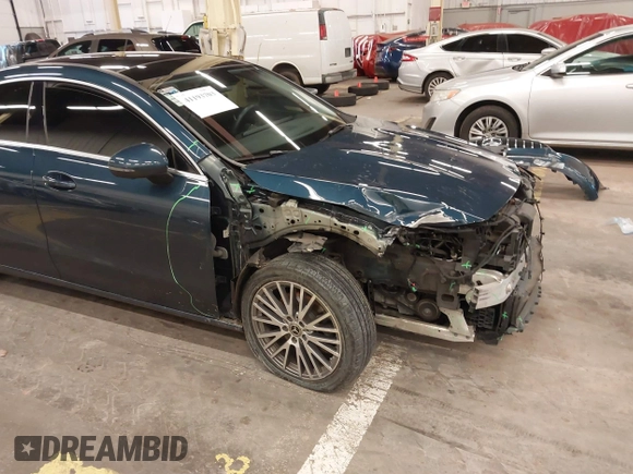 2020 Mercedes-Benz CLA with VIN W1K5J4HB7LN092625, listed as a IAAI auction lot 41193703 with 40,135 mi miles. Bid and sale history available at carsss.com. Image 22.