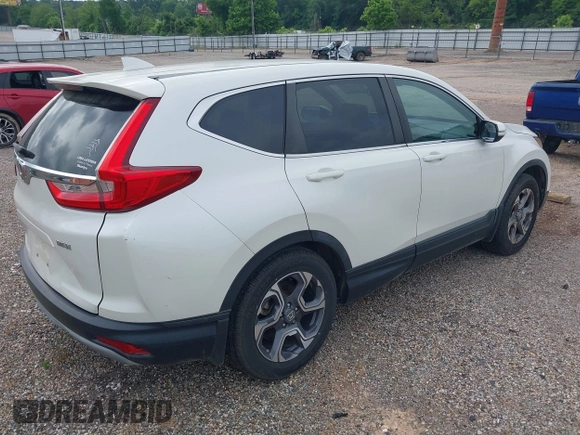 2018 Honda CR-V EX-L with VIN 5J6RW1H87JL004014, listed as a IAAI auction lot 42044697 with 182,525 mi miles. Bid and sale history available at carsss.com. Image 4.