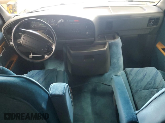 1993 Ford Econoline Cargo with VIN 1FDEE14Y5PHA07711, listed as a Copart auction lot 62064705 with 150,336 mi miles and Salvage title. Bid and sale history available at DreamBid. Image 8.