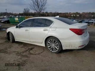 2016 Acura RLX Tech Pkg with VIN JH4KC1F58GC001025, listed as a Copart auction lot 88226255 with 137,813 mi miles and Salvage Title. Bid and sale history available at carsss.com. Image 2.
