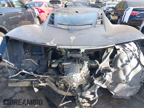 2020 Chevrolet Corvette 2LT with VIN 1G1Y72D45L5115152, listed as a IAAI auction lot 40916427 with 25,581 mi miles. Bid and sale history available at carsss.com. Image 6.