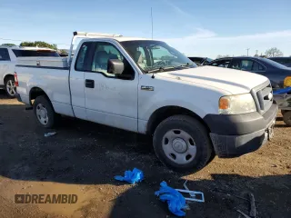 2007 Ford F-150 XL with VIN 1FTRF12237KC68629, listed as a Copart auction lot 87322514 with 167,487 mi miles and Salvage Title. Bid and sale history available at carsss.com. Image 4.