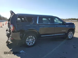 2025 GMC Yukon XL Denali with VIN 1GKS2JRL6SR129529, listed as a Copart auction lot 45733705 with 462 mi miles and Non Repairable. Bid and sale history available at carsss.com. Image 3.