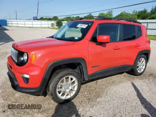 2020 Jeep Renegade Latitude with VIN ZACNJBBB8LPL41025, listed as a Copart auction lot 55120655 with 75,101 mi miles and Clean title. Bid and sale history available at DreamBid. Image 1.