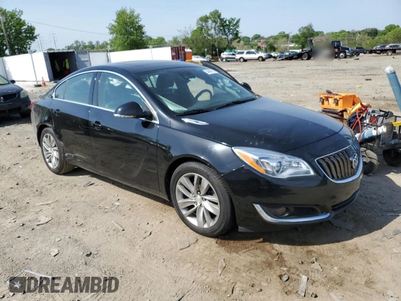 2016 Buick Regal Premium II with VIN 2G4GS5GXXG9188174, listed as a Copart auction lot 54869315 with 71,922 mi miles and Salvage title. Bid and sale history available at DreamBid. Image 4.