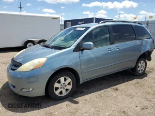 2006 Toyota Sienna XLE z VIN 5TDZA22C86S494492, wystawiony jako Copart lot #57410255 z przebiegiem 124 794 mil mil oraz Szkoda całkowita • Salvage title. Historia ofert i sprzedaży dostępna na DreamBid. Obrazek 1.