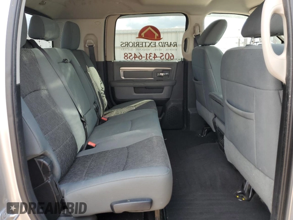 2015 Ram 2500 Big Horn with VIN 3C6UR5MJ8FG658670, listed as a Copart auction lot 54161155 with 128,375 mi miles and Salvage title. Bid and sale history available at DreamBid. Image 10.