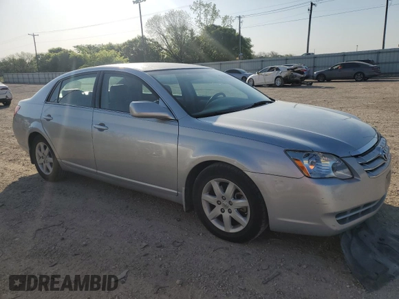 2007 Toyota Avalon XL with VIN 4T1BK36B57U174755, listed as a Copart auction lot 53083245 with 169,095 mi miles and Salvage Title. Bid and sale history available at carsss.com. Image 4.