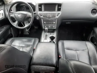 2017 Nissan Pathfinder SV z VIN 5N1DR2MN0HC606932, wystawiony jako Copart lot #44925615 z przebiegiem 127 566 mil mil oraz Szkody całkowita. Historia ofert i sprzedaży dostępna na DreamBid. Obrazek 8.