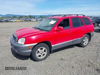 2004 Hyundai Santa Fe GLS with VIN KM8SC13D34U638662, listed as a IAAI auction lot 42126589 with 196,428 mi miles. Bid and sale history available at carsss.com. Image 2.