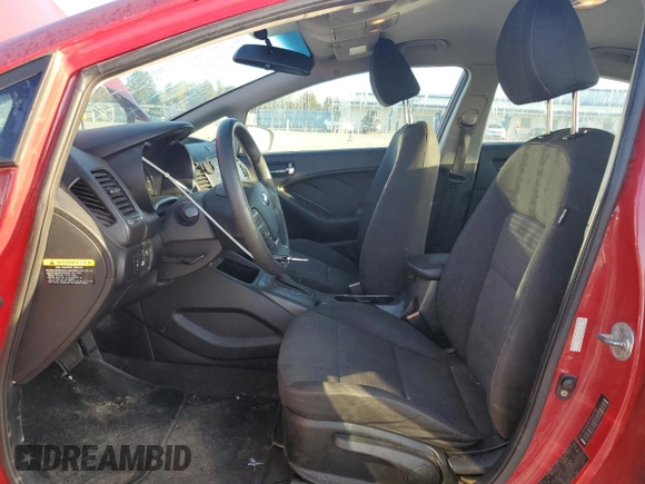2016 Kia Forte LX z VIN KNAFX4A67G5443711, wystawiony jako Copart lot #52071265 z przebiegiem 121 467 mil mil oraz Szkoda całkowita • Salvage title. Historia ofert i sprzedaży dostępna na DreamBid. Obrazek 7.