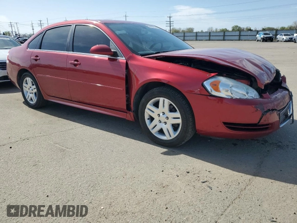 2015 Chevrolet Impala LT with VIN 2G1WB5E33F1115945, listed as a Copart auction lot 52438155 with 70,010 mi miles and Salvage title. Bid and sale history available at DreamBid. Image 4.