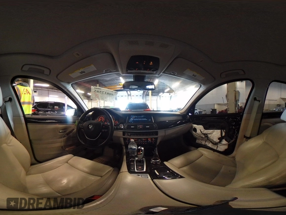2014 BMW 5 Series 535i with VIN WBA5B1C54ED477539, listed as a IAAI auction lot 40812585 with 94,541 mi miles and . Bid and sale history available at DreamBid. Image 24.