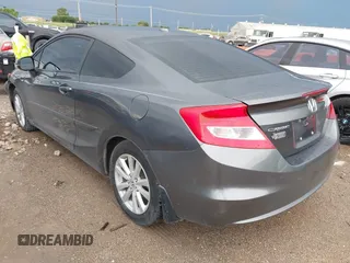 2012 Honda Civic Cpe EX with VIN 2HGFG3B8XCH550429, listed as a IAAI auction lot 42113645 with 176,872 mi miles. Bid and sale history available at carsss.com. Image 3.