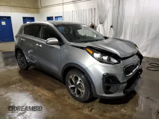 2020 Kia Sportage LX with VIN KNDPM3AC3L7788264, listed as a Copart auction lot 83949654 with 29,500 mi miles and Salvage Title. Bid and sale history available at carsss.com. Image 4.