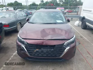 2024 Nissan Sentra SV with VIN 3N1AB8CV3RY221229, listed as a IAAI auction lot 42666353 with 43,574 mi miles and . Bid and sale history available at DreamBid. Image 6.