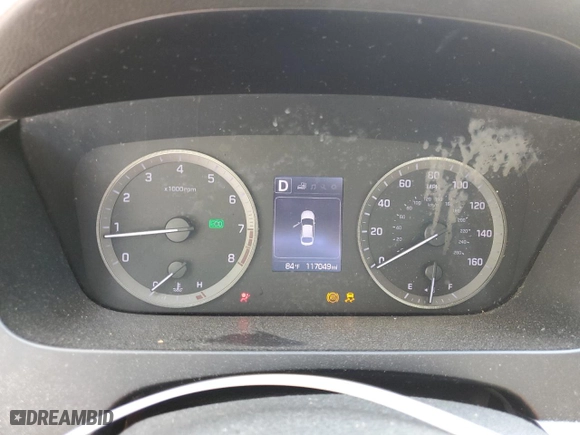 2016 Hyundai Sonata 2.4L Sport with VIN 5NPE34AFXGH261821, listed as a Copart auction lot 50722285 with 117,049 mi miles and Salvage Title. Bid and sale history available at carsss.com. Image 9.
