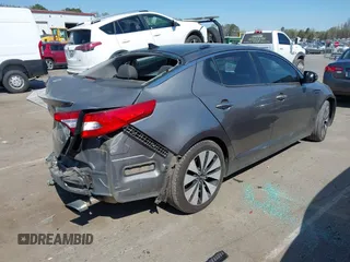 2012 Kia Optima SX with VIN 5XXGR4A60CG004647, listed as a IAAI auction lot 41893616 with 176,713 mi miles and . Bid and sale history available at carsss.com. Image 4.