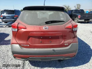 2018 Nissan Kicks SV with VIN 3N1CP5CUXJL504762, listed as a Copart auction lot 48464885 with 0 mi miles and Salvage Title. Bid and sale history available at carsss.com. Image 6.