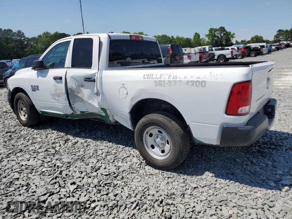 2022 Ram 1500 Tradesman with VIN 1C6RR6FGXNS155257, listed as a Copart auction lot 77655834 with 35,886 mi miles and Salvage title. Bid and sale history available at DreamBid. Image 2.