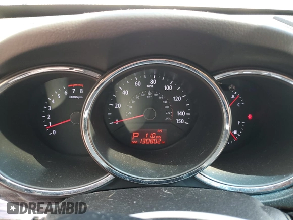 2013 Kia Sorento LX with VIN 5XYKT3A67DG353839, listed as a Copart auction lot 46053515 with 130,802 mi miles and Salvage Title. Bid and sale history available at carsss.com. Image 9.