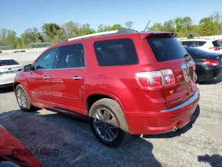 2012 GMC Acadia Denali z VIN 1GKKVTEDXCJ230039, wystawiony jako Copart lot #51900335 z przebiegiem 149 645 mil mil oraz Szkoda całkowita • Salvage title. Historia ofert i sprzedaży dostępna na DreamBid. Obrazek 2.