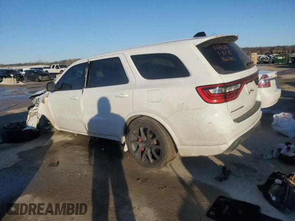 2024 Dodge Durango SRT Hellcat Premium с VIN 1C4SDJH9XRC138730, выставлен на аукционе Copart как лот 89128135 с пробегом 11 129 миль миль и Списание • Salvage title. История ставок и продаж доступна на DreamBid. Изображение 2.