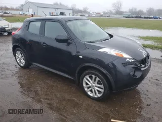 2014 Nissan Juke Nismo with VIN JN8AF5MV2ET482485, listed as a Copart auction lot 84203434 with 53,605 mi miles and Salvage Title. Bid and sale history available at carsss.com. Image 4.