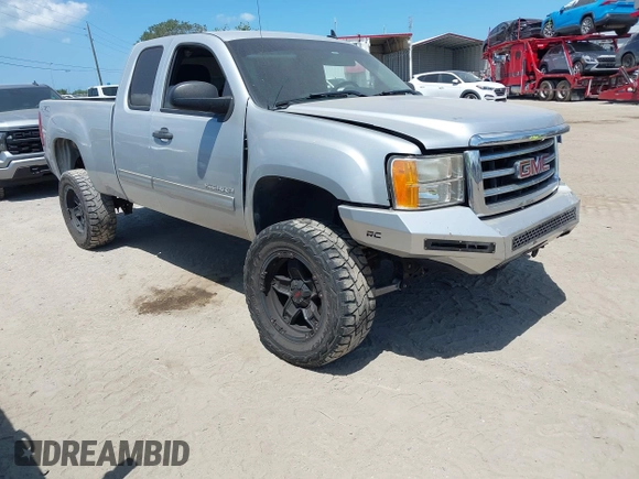2013 GMC Sierra 1500 SLE with VIN 1GTR2VE71DZ239546, listed as a IAAI auction lot 42173278 with 142,263 mi miles and . Bid and sale history available at DreamBid. Image 1.