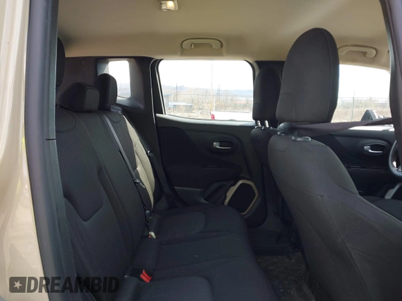 2015 Jeep Renegade Sport with VIN ZACCJBAT4FPC26527, listed as a IAAI auction lot 41704445 with 108,660 mi miles and . Bid and sale history available at DreamBid. Image 8.