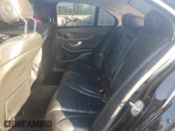 2017 Mercedes-Benz C 300 with VIN 55SWF4KB7HU210587, listed as a Copart auction lot 61988255 with 147,206 mi miles and Clean title. Bid and sale history available at DreamBid. Image 10.