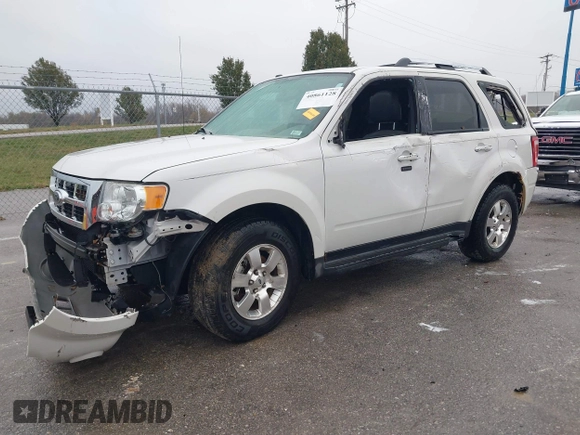 2012 Ford Escape Limited with VIN 1FMCU0EG3CKB31015, listed as a IAAI auction lot 40861128 with 1 mi miles. Bid and sale history available at carsss.com. Image 2.