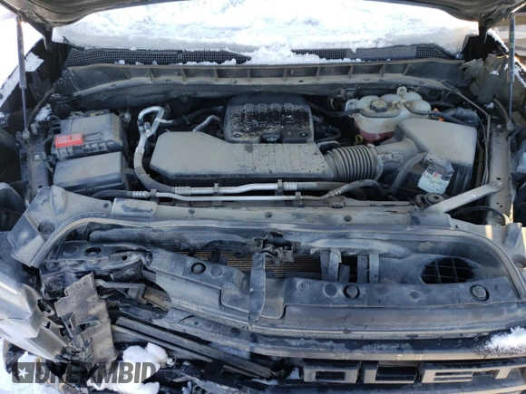 2023 Chevrolet Silverado 1500 Custom with VIN 3GCPDBEK4PG147047, listed as a Copart auction lot 89360665 with 73,611 mi miles and Salvage Title. Bid and sale history available at DreamBid. Image 11.
