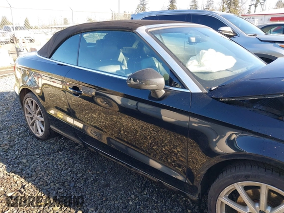 2016 Audi A3 2.0T Premium Plus with VIN WAU38LFF1G1100368, listed as a IAAI auction lot 41445148 with 102,793 mi miles. Bid and sale history available at carsss.com. Image 13.