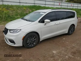 2021 Chrysler Pacifica Touring L z VIN 2C4RC1BG1MR593703, wystawiony jako Copart lot #57210155 z przebiegiem 39 752 mil mil oraz Nie do naprawy • Non repairable. Historia ofert i sprzedaży dostępna na DreamBid. Obrazek 1.