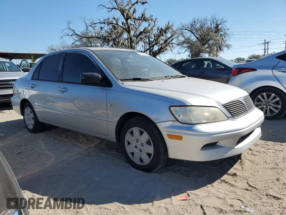 2003 Mitsubishi Lancer ES with VIN JA3AJ26E43U055918, listed as a Copart auction lot 83247564 with 60,966 mi miles and Clean Title. Bid and sale history available at carsss.com. Image 4.