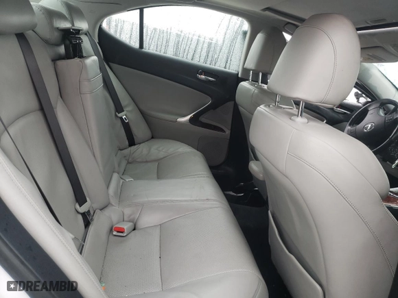 2007 Lexus IS 250 with VIN JTHCK262272011350, listed as a Copart auction lot 86956974 with 143,802 mi miles and Salvage Title. Bid and sale history available at carsss.com. Image 11.