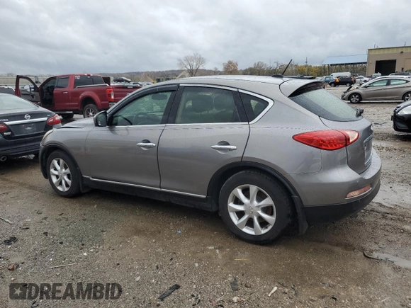 2010 Infiniti EX Journey with VIN JN1AJ0HR4AM752348, listed as a Copart auction lot 81100644 with 219,820 mi miles and Salvage Title. Bid and sale history available at DreamBid. Image 2.