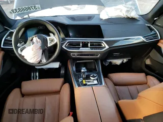 2021 BMW X5 M50i with VIN 5UXJU4C06M9H23429, listed as a Copart auction lot 37866833 with 0 mi miles. Bid and sale history available at carsss.com. Image 8.