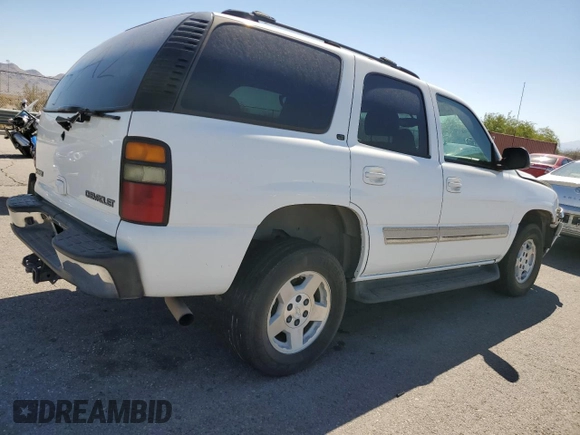 2004 Chevrolet Tahoe LT with VIN 1GNEC13TX4J312715, listed as a Copart auction lot 71969584 with 207,245 mi miles and Salvage Title. Bid and sale history available at carsss.com. Image 3.