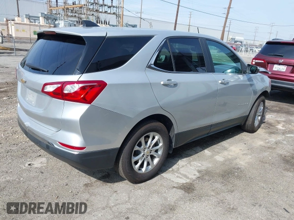 2021 Chevrolet Equinox LT z VIN 2GNAXKEV8M6103073, wystawiony jako IAAI lot #42111470 z przebiegiem 107 700 mil mil oraz . Historia ofert i sprzedaży dostępna na DreamBid. Obrazek 4.