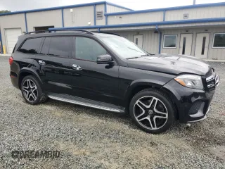 2017 Mercedes-Benz GLS 550 with VIN 4JGDF7DE7HA780580, listed as a Copart auction lot 64372904 with 141,331 mi miles and Salvage Title. Bid and sale history available at DreamBid. Image 4.