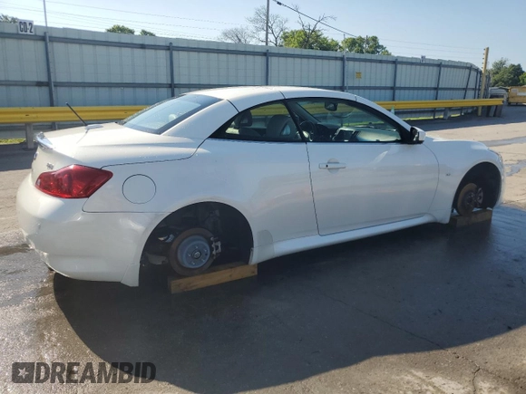 2015 Infiniti Q60 with VIN JN1CV6FE7FM810508, listed as a Copart auction lot 63295685 with 60,154 mi miles and Salvage title. Bid and sale history available at DreamBid. Image 3.