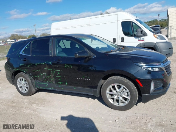 2023 Chevrolet Equinox LT with VIN 3GNAXUEG0PL213791, listed as a IAAI auction lot 41612069 with 11,580 mi miles. Bid and sale history available at carsss.com. Image 14.